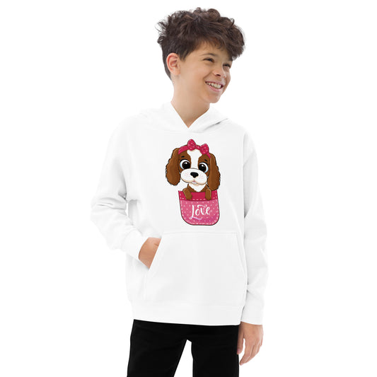 Funny Baby Dog in Pocket Hoodie, No. 0395