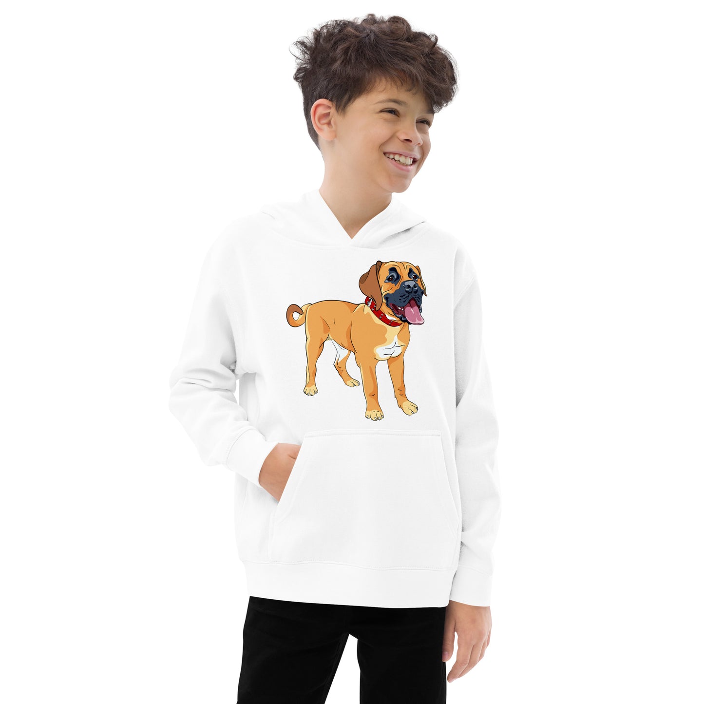 Cute Boerboel Dog Hoodie, No. 0250