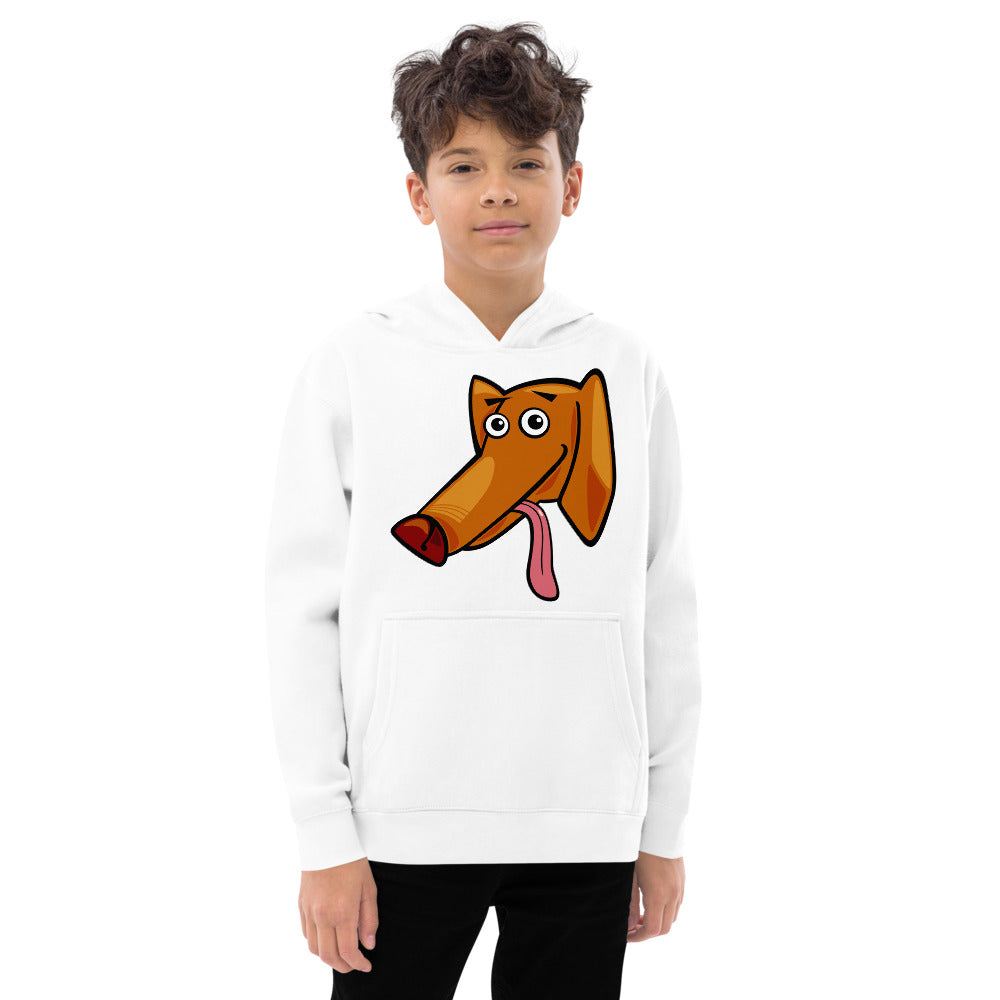 Comic Dog Face, Hoodies, No. 0115