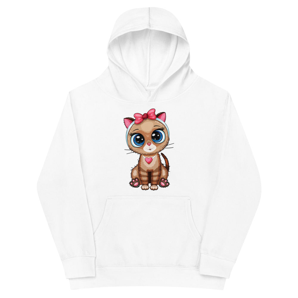 Cute Baby Cat with Big Eyes, Hoodies, No. 0273