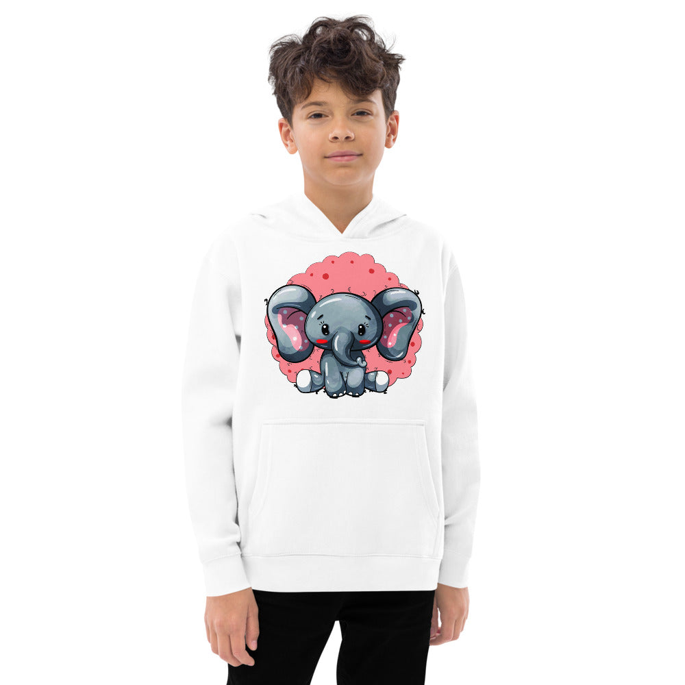 Lovely Baby Elephant, Hoodies, No. 0464