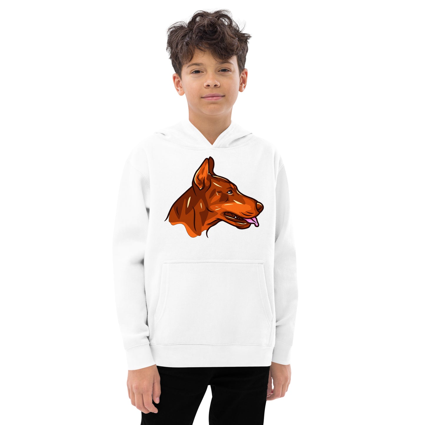 Doberman Dog Hoodie, No. 0599