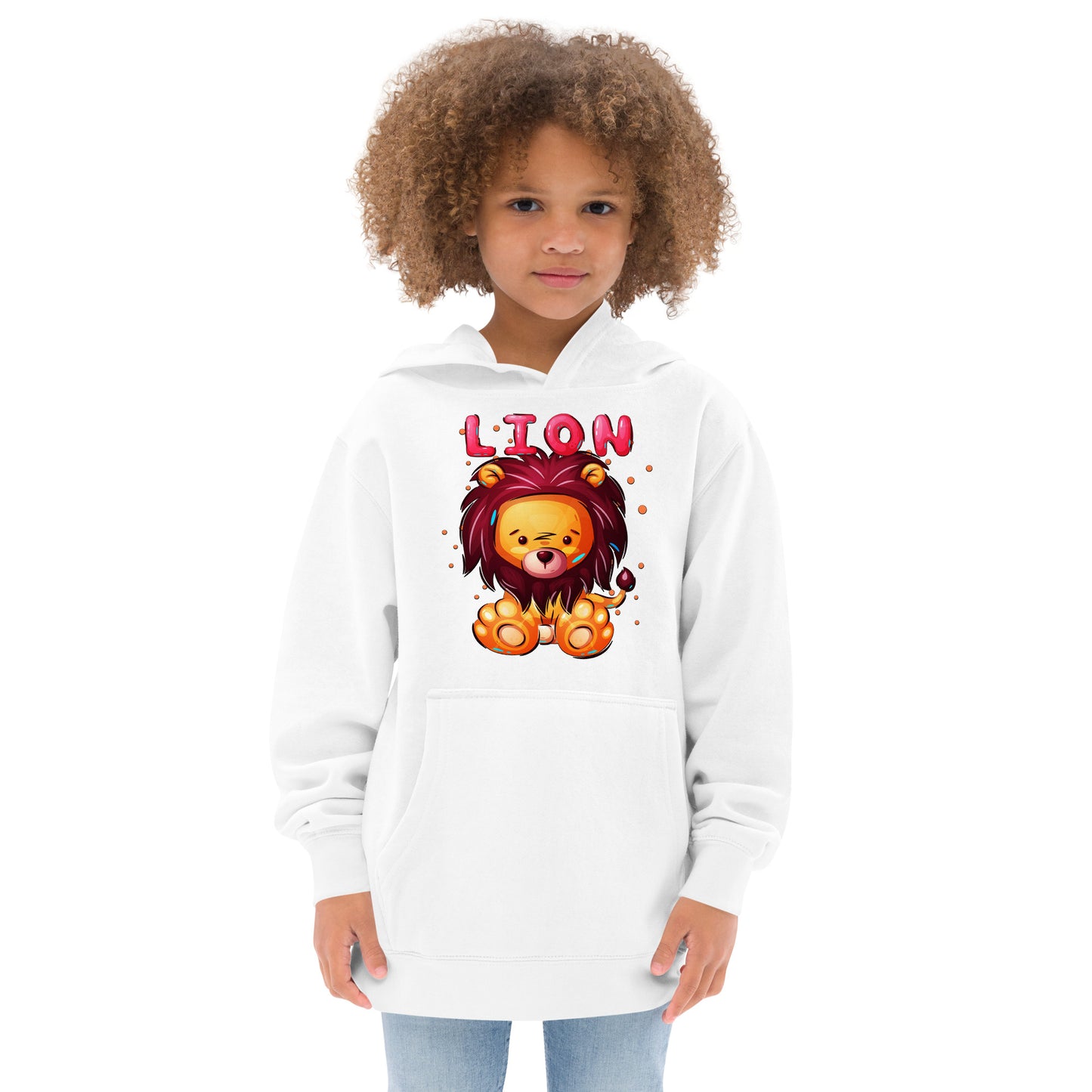 Cute Lion Hoodie, No. 0350