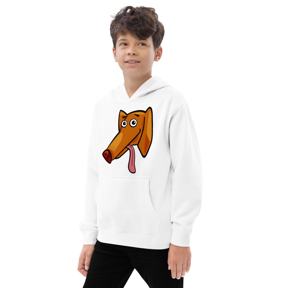 Comic Dog Face, Hoodies, No. 0115