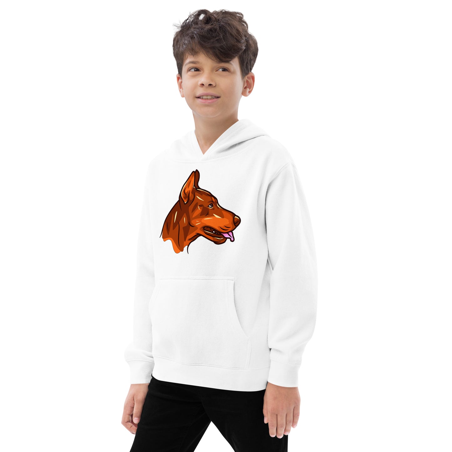 Doberman Dog Hoodie, No. 0599