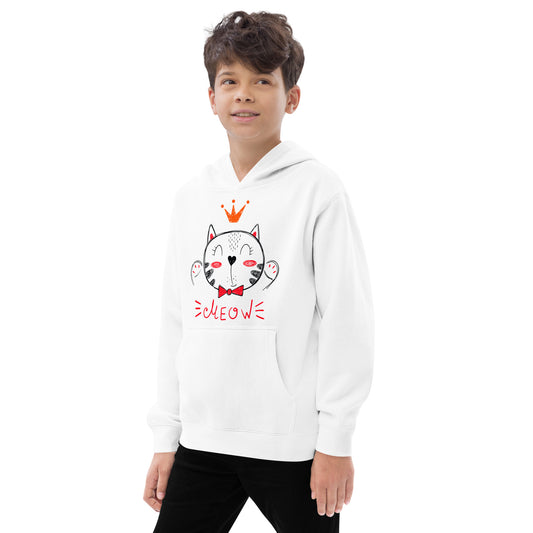Funny King Cat Hoodie, No. 0509