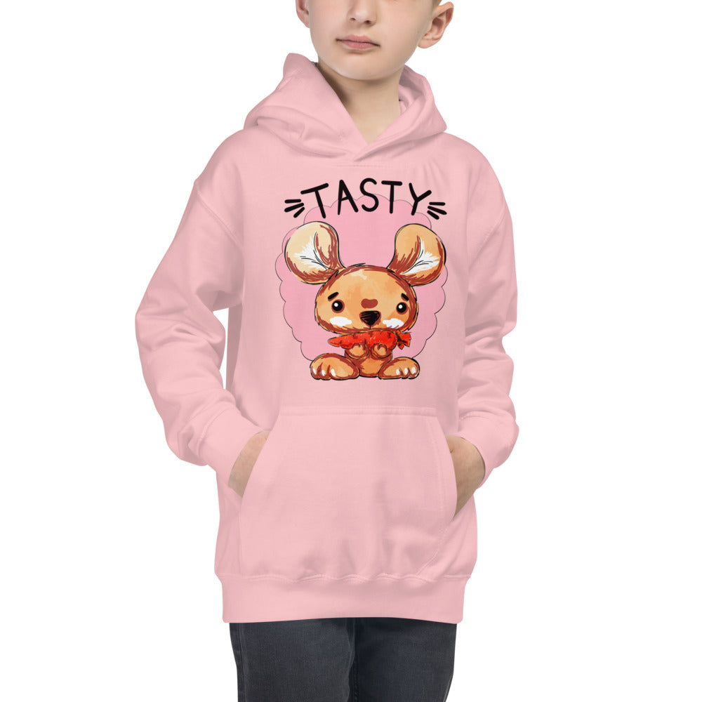 Mouse with Carrot, Hoodies, No. 0043