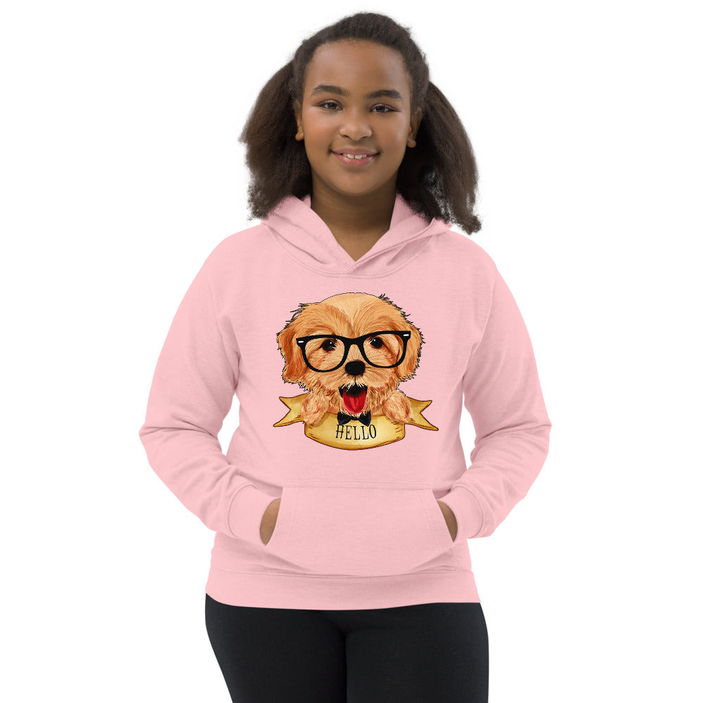 Lovely Golden Retriever Dog, Hoodies, No. 0475