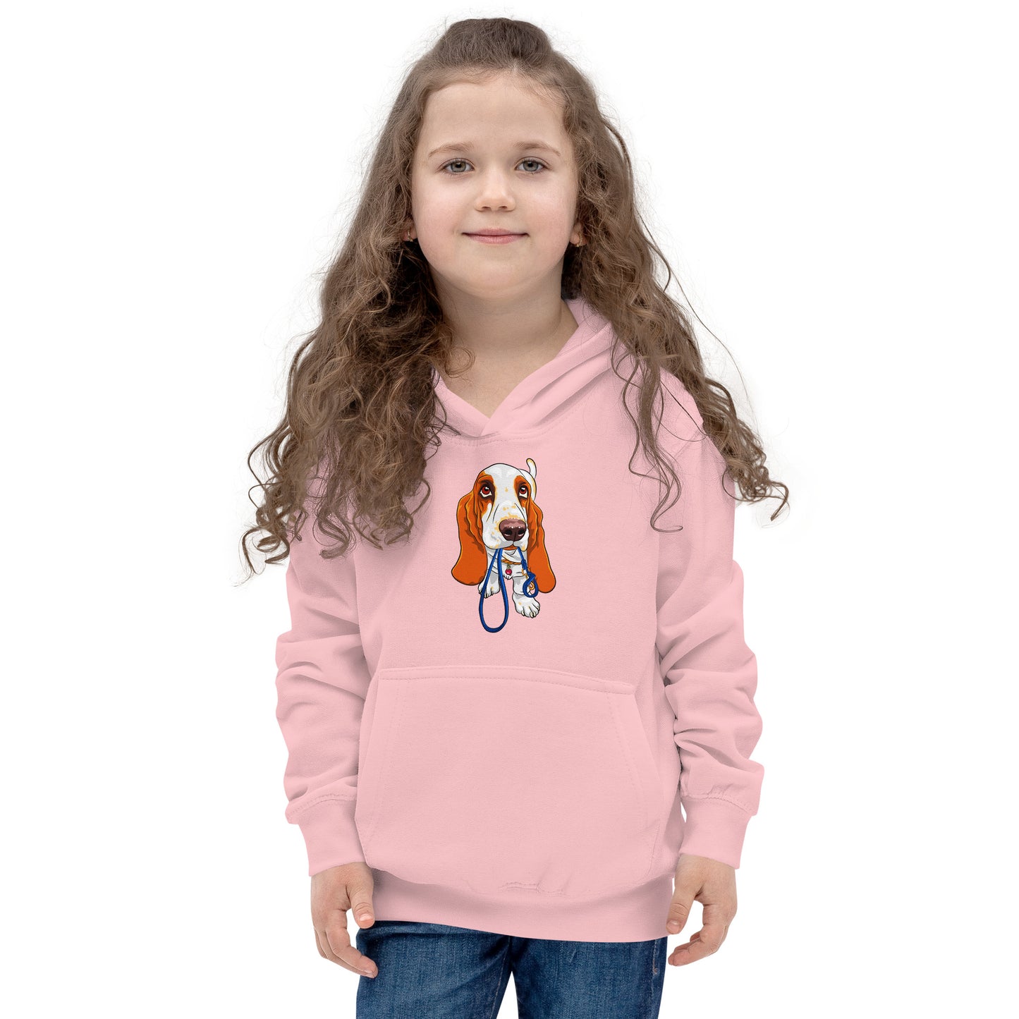 Basset Hound Dog Hoodie, No. 0570