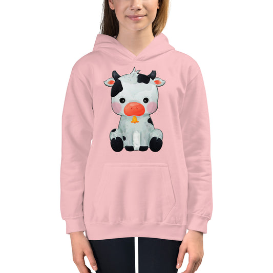 Cute Baby Cow Hoodie, No. 0034