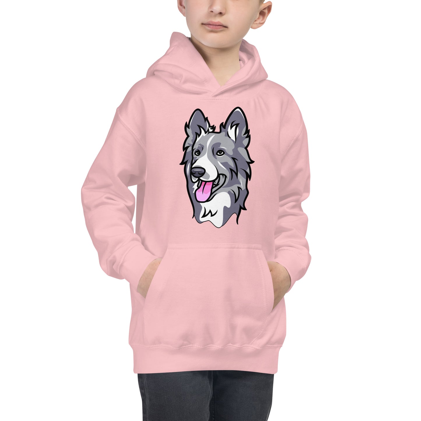 Border Collie Dog Hoodie, No. 0106