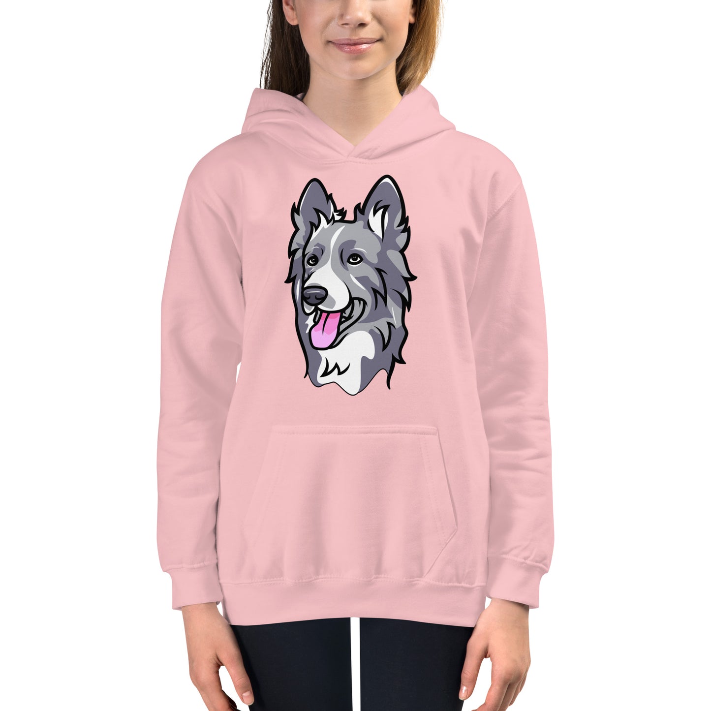 Border Collie Dog Hoodie, No. 0106