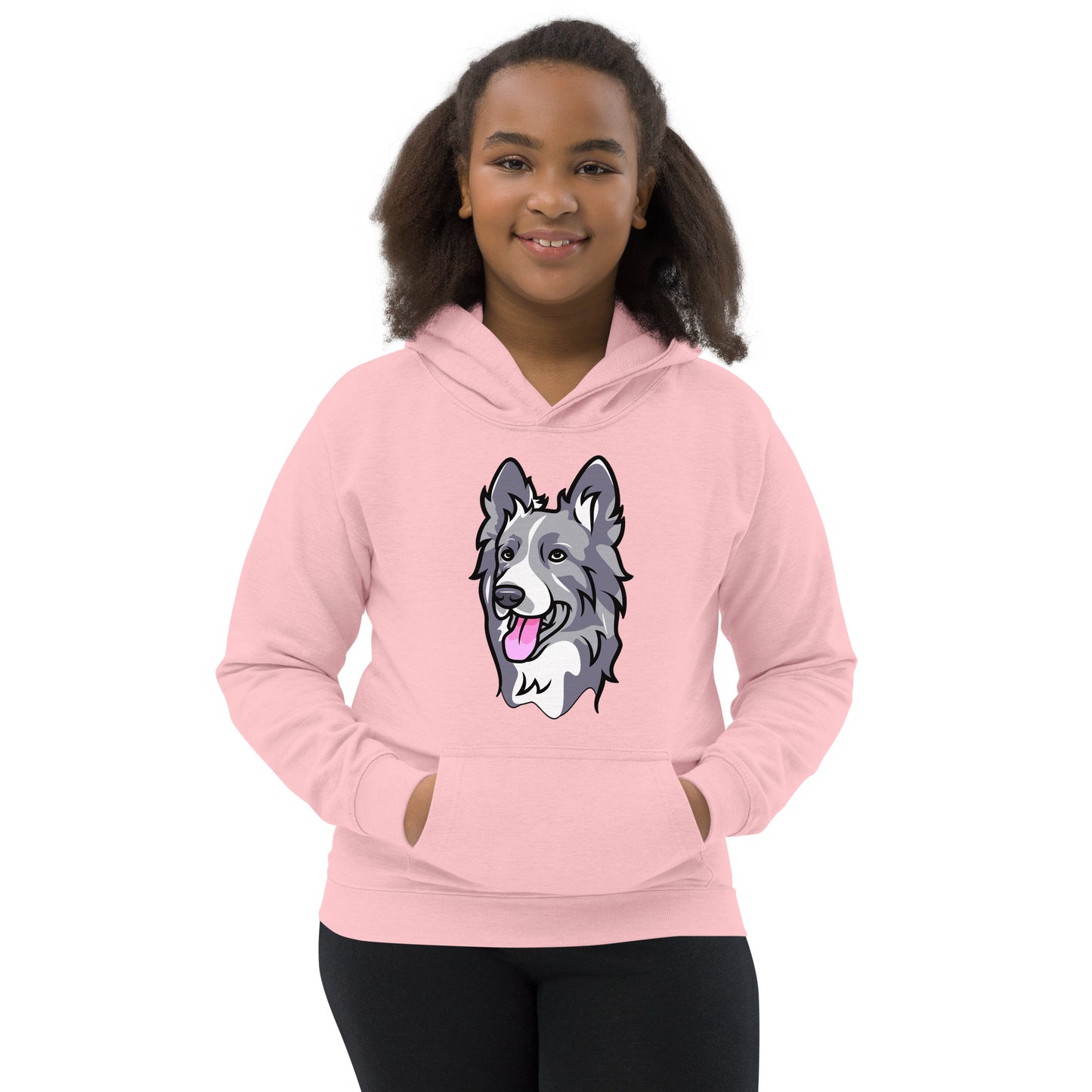 Border Collie Dog Hoodie, No. 0106