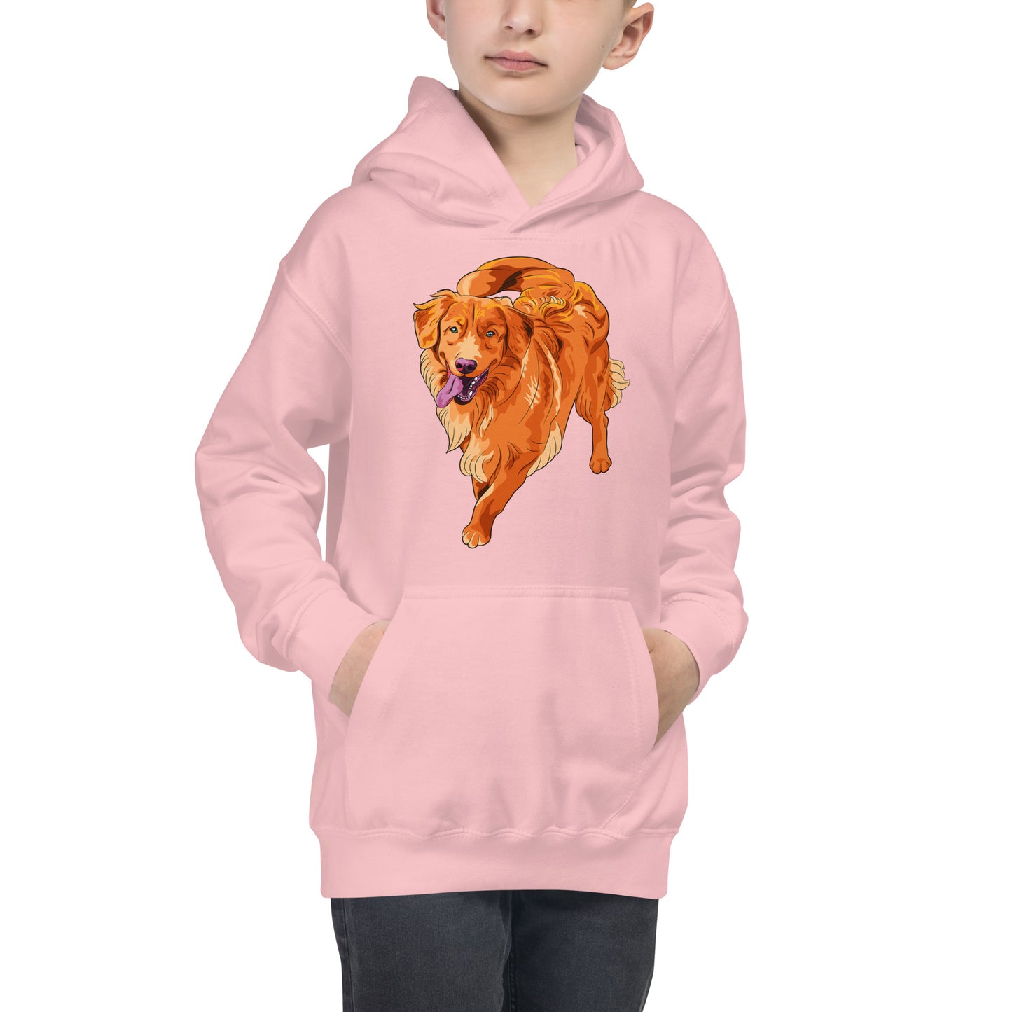 Cool Nova Scotia Duck Tolling Retriever Dog Hoodie, No. 0583