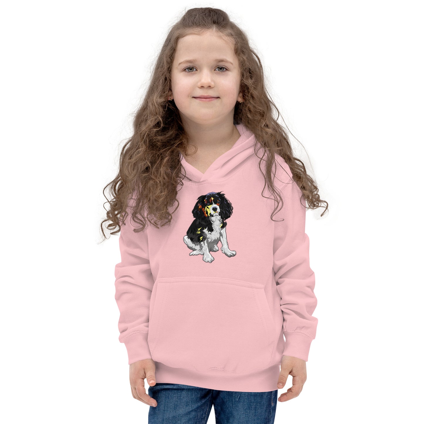 Cool Cavalier King Charles Spaniel Dog Hoodie, No. 0122