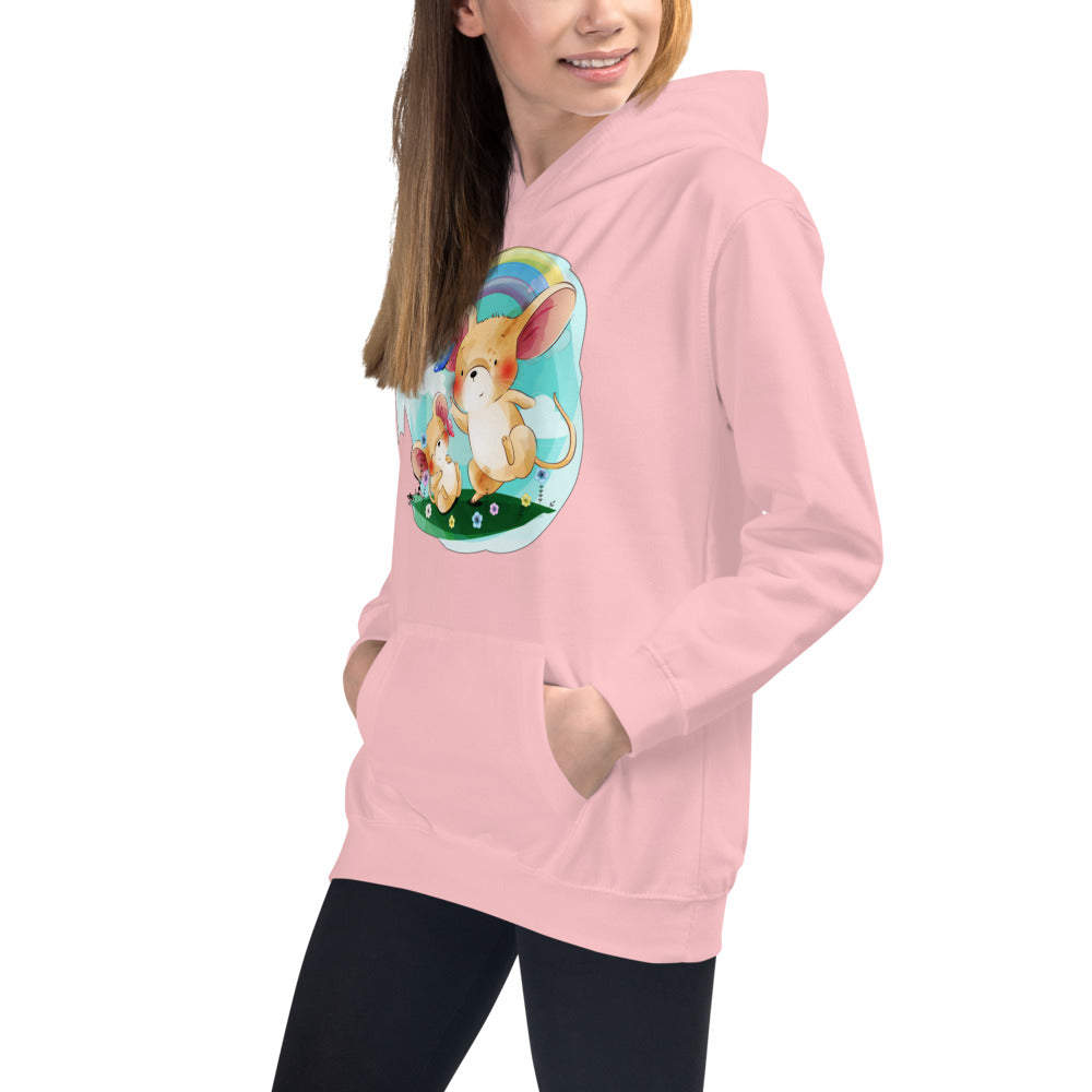 Mouses with Butterflies, Hoodies, No. 0095