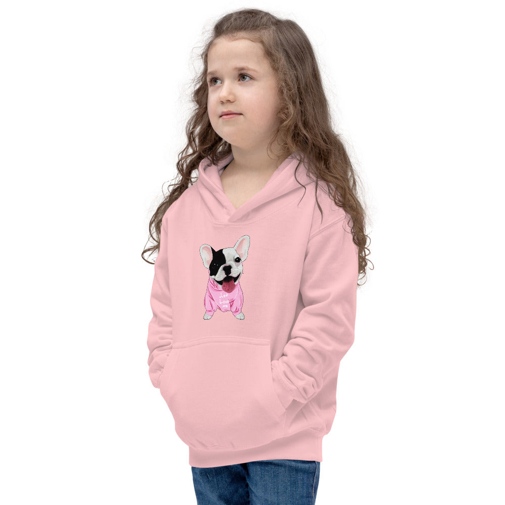 Just Love Me Cute French Bulldog Puppy, Hoodies, No. 0461