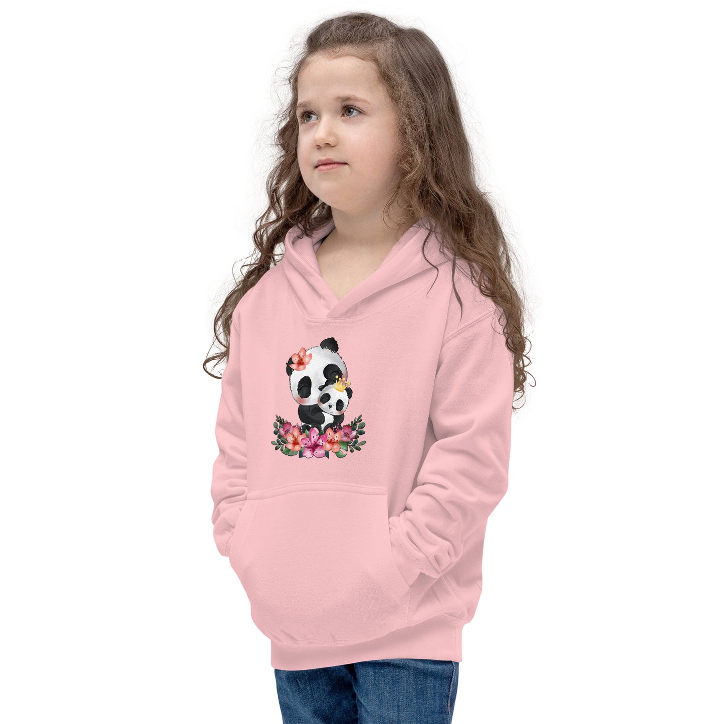 Cool Panda Mom and Baby Hoodie, No. 0070