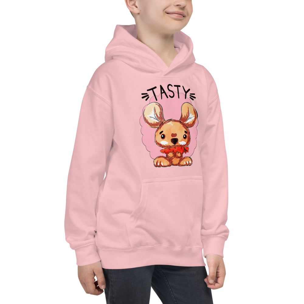 Mouse with Carrot, Hoodies, No. 0043