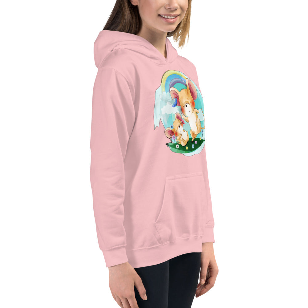 Mouses with Butterflies, Hoodies, No. 0095