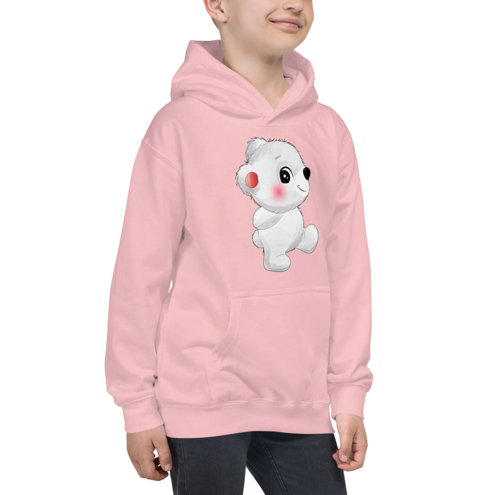 Lovable Polar Bear, Hoodies, No. 0023