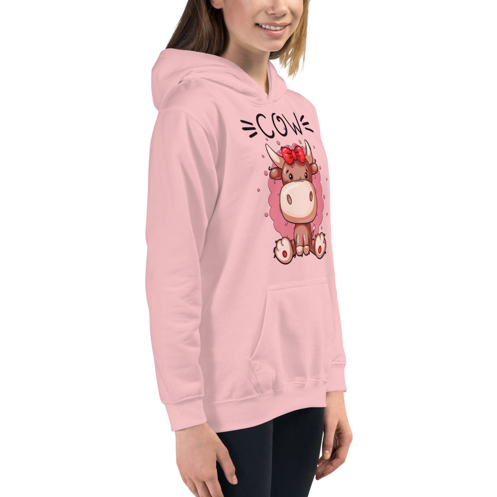 Pretty Cow, Hoodies, No. 0489