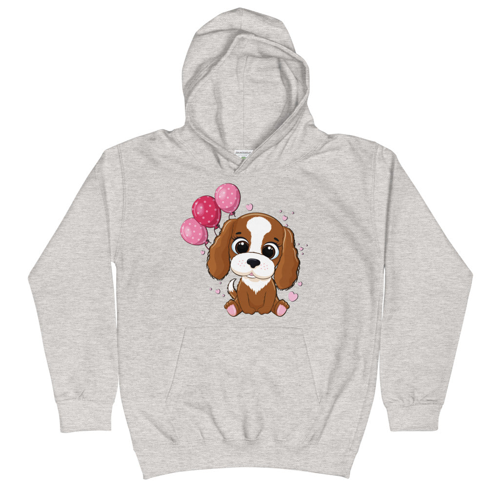 Cool Dog with Balloons, Hoodies, No. 0052