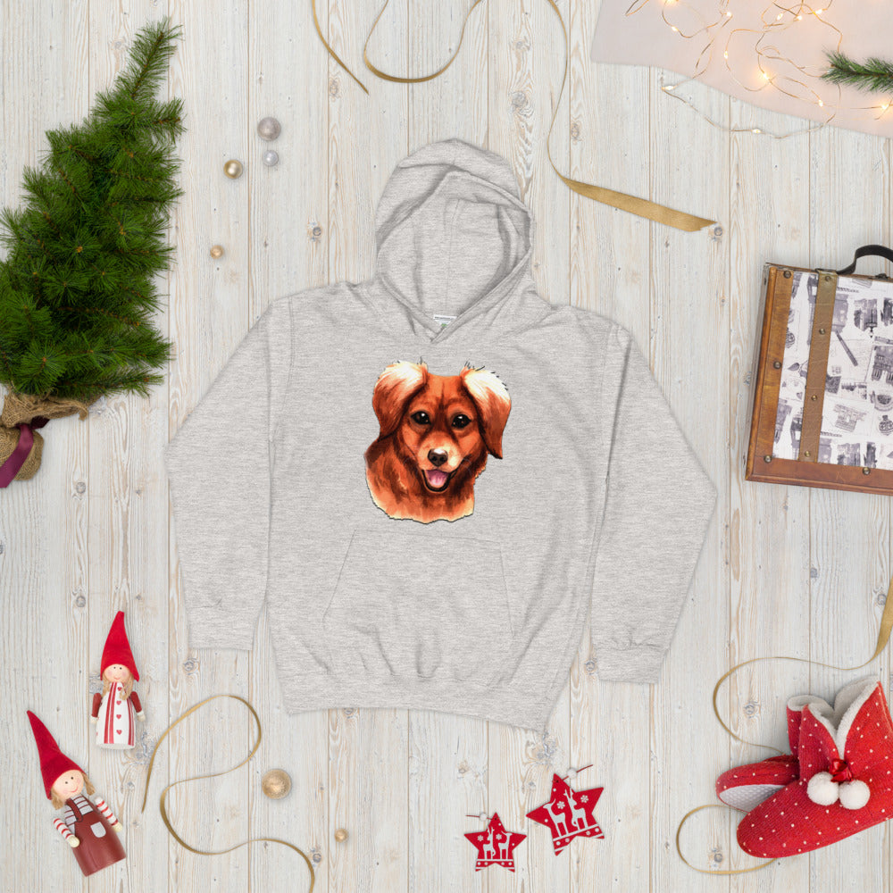 Cool Dog Portrait, Hoodies, No. 0576