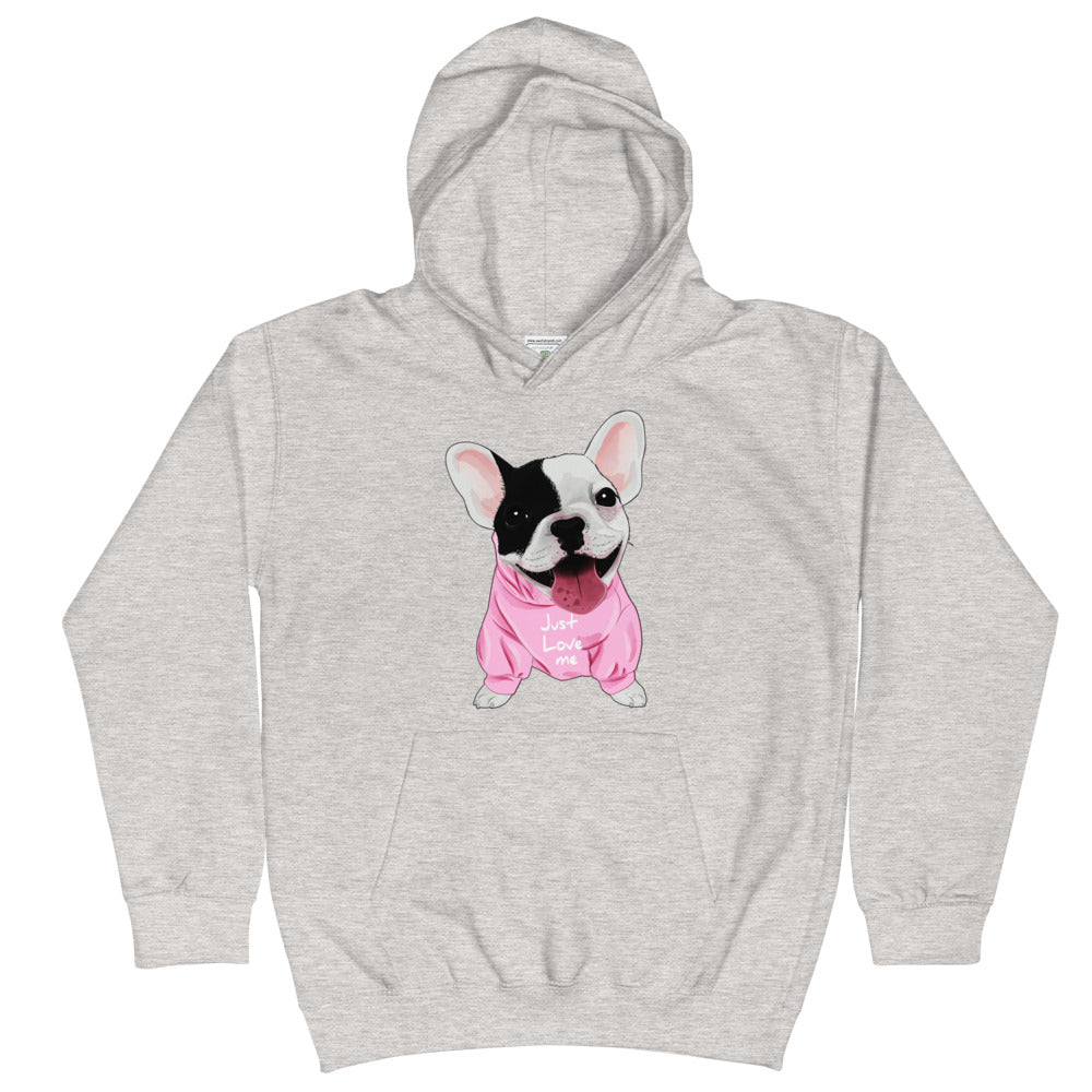 Just Love Me Cute French Bulldog Puppy, Hoodies, No. 0461