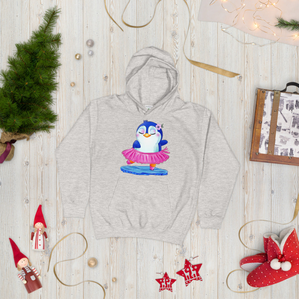 Little Penguin Ballet Dancing, Hoodies, No. 0071