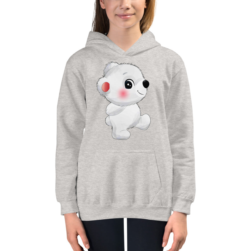 Lovable Polar Bear, Hoodies, No. 0023