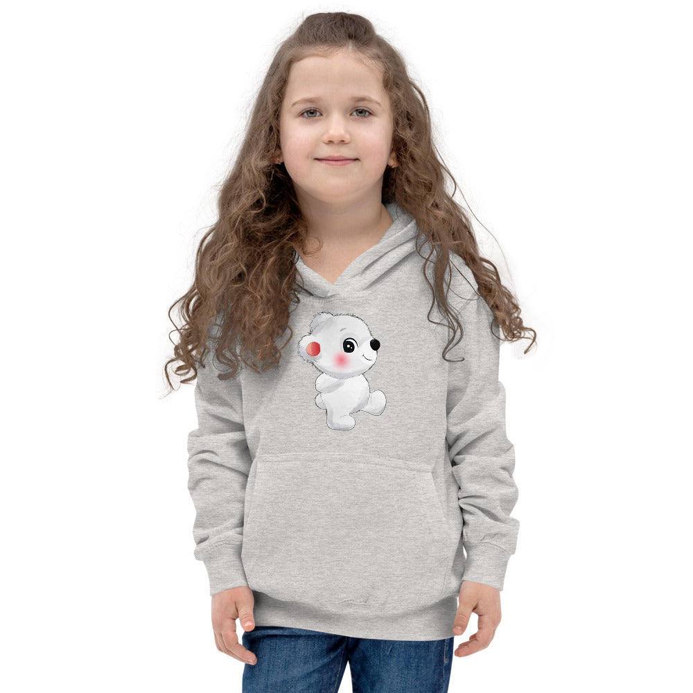 Lovable Polar Bear, Hoodies, No. 0023