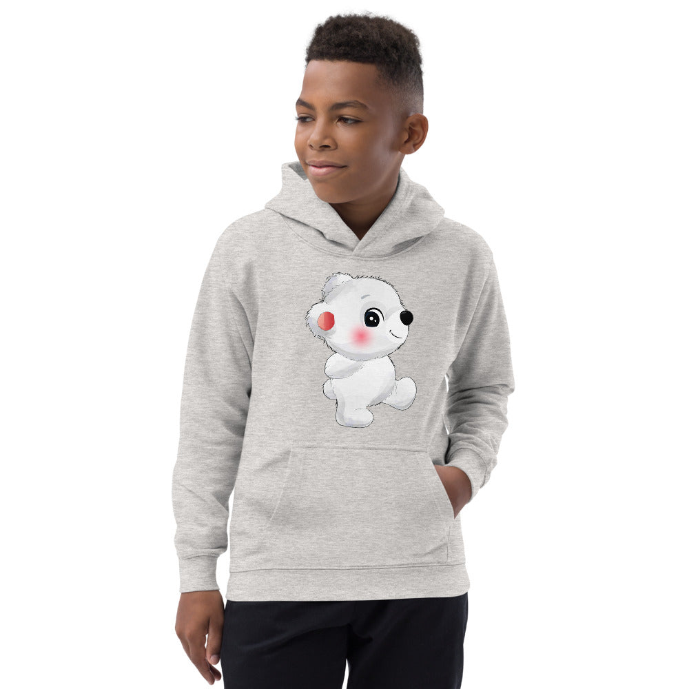 Lovable Polar Bear, Hoodies, No. 0023