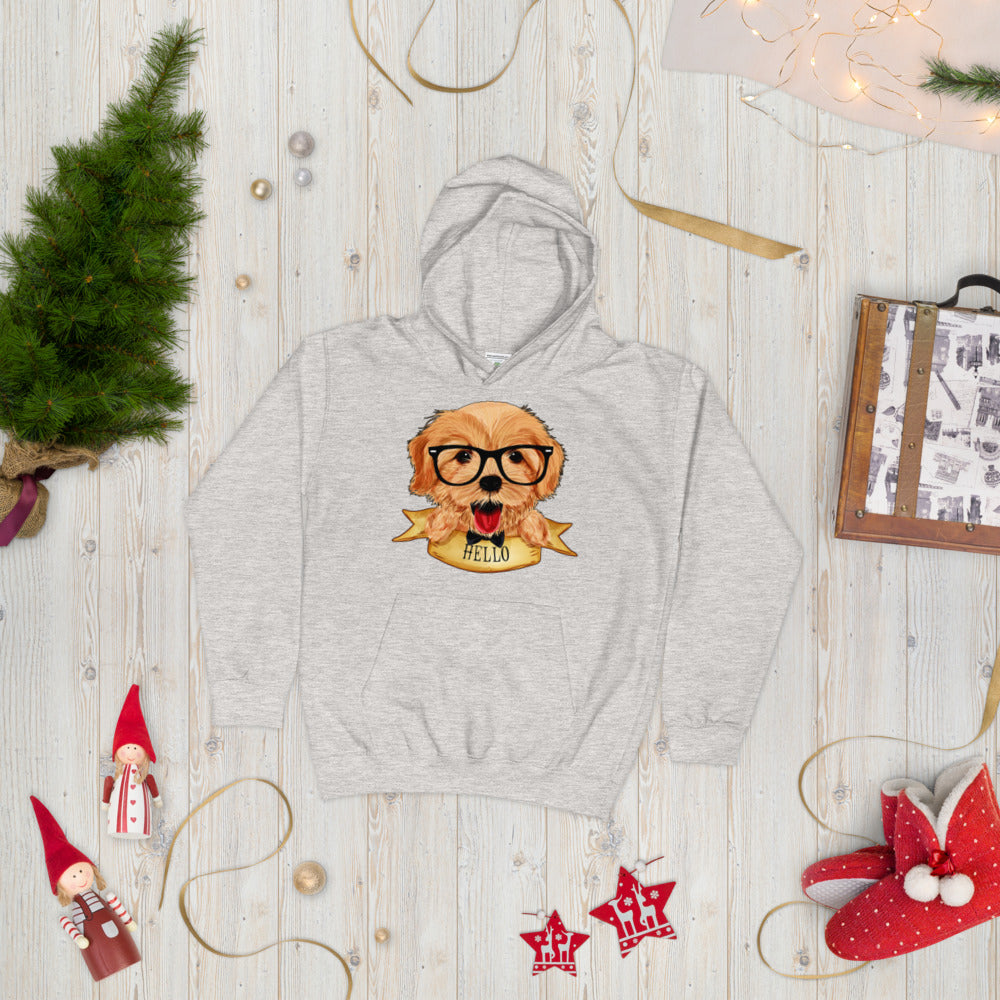 Lovely Golden Retriever Dog, Hoodies, No. 0475