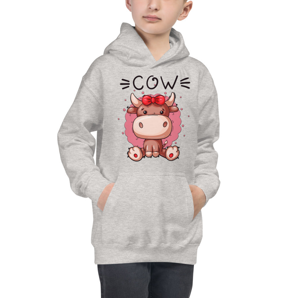 Pretty Cow, Hoodies, No. 0489