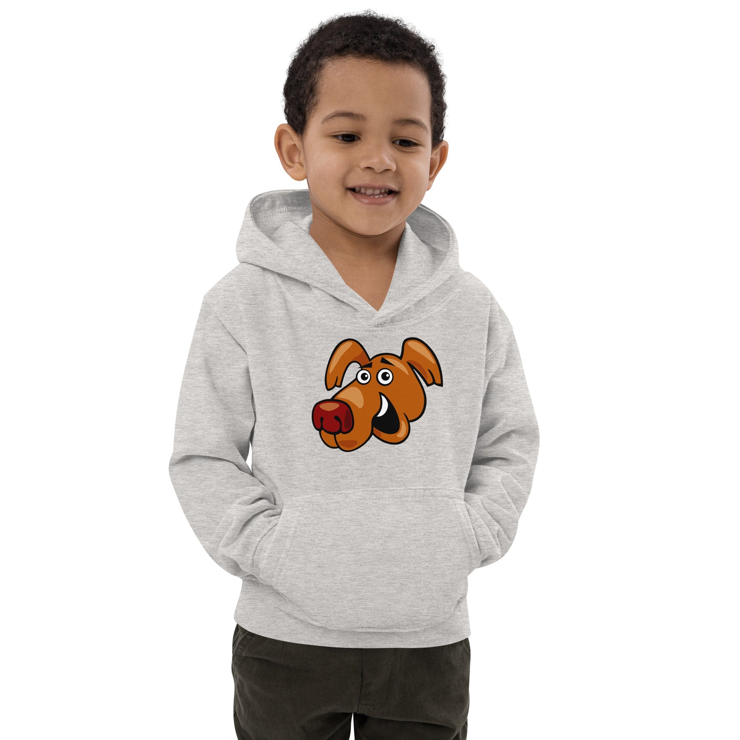 Comic Dog Face Hoodie, No. 0114