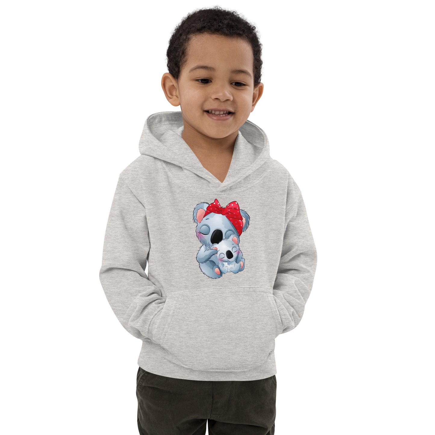 Koala Mother and Baby Hoodie, No. 0025