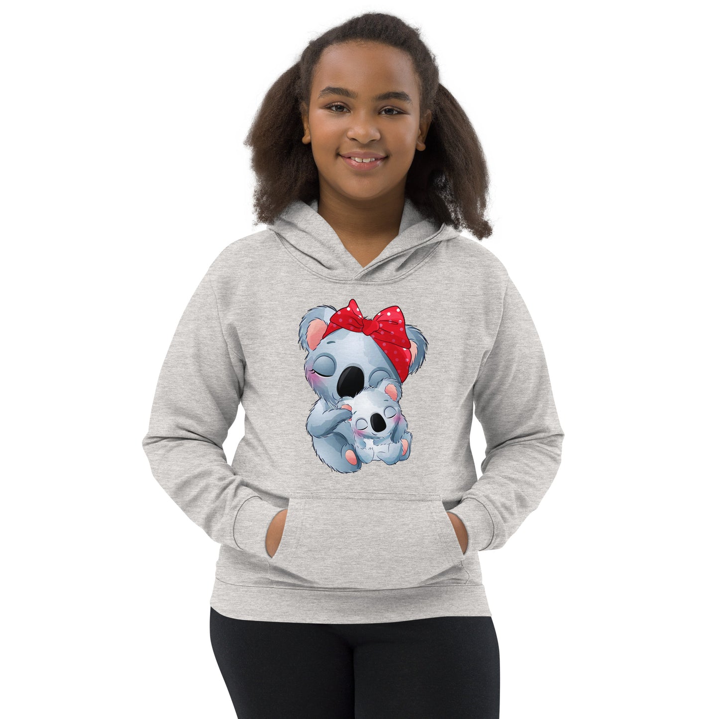 Koala Mother and Baby Hoodie, No. 0025