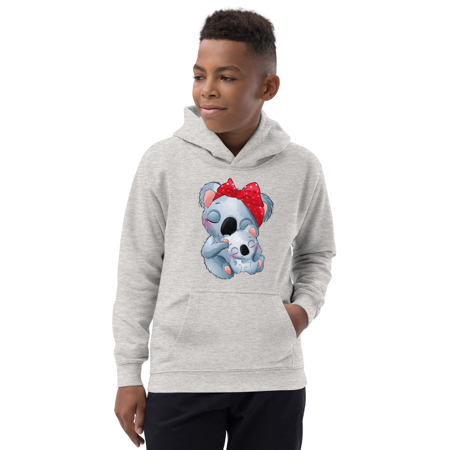 Koala Mother and Baby Hoodie, No. 0025