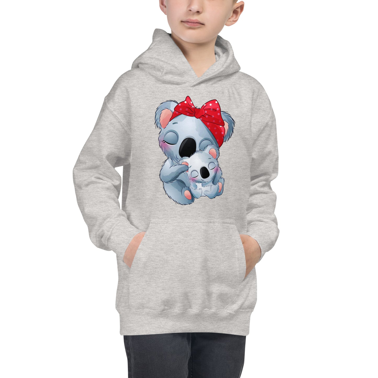 Koala Mother and Baby Hoodie, No. 0025