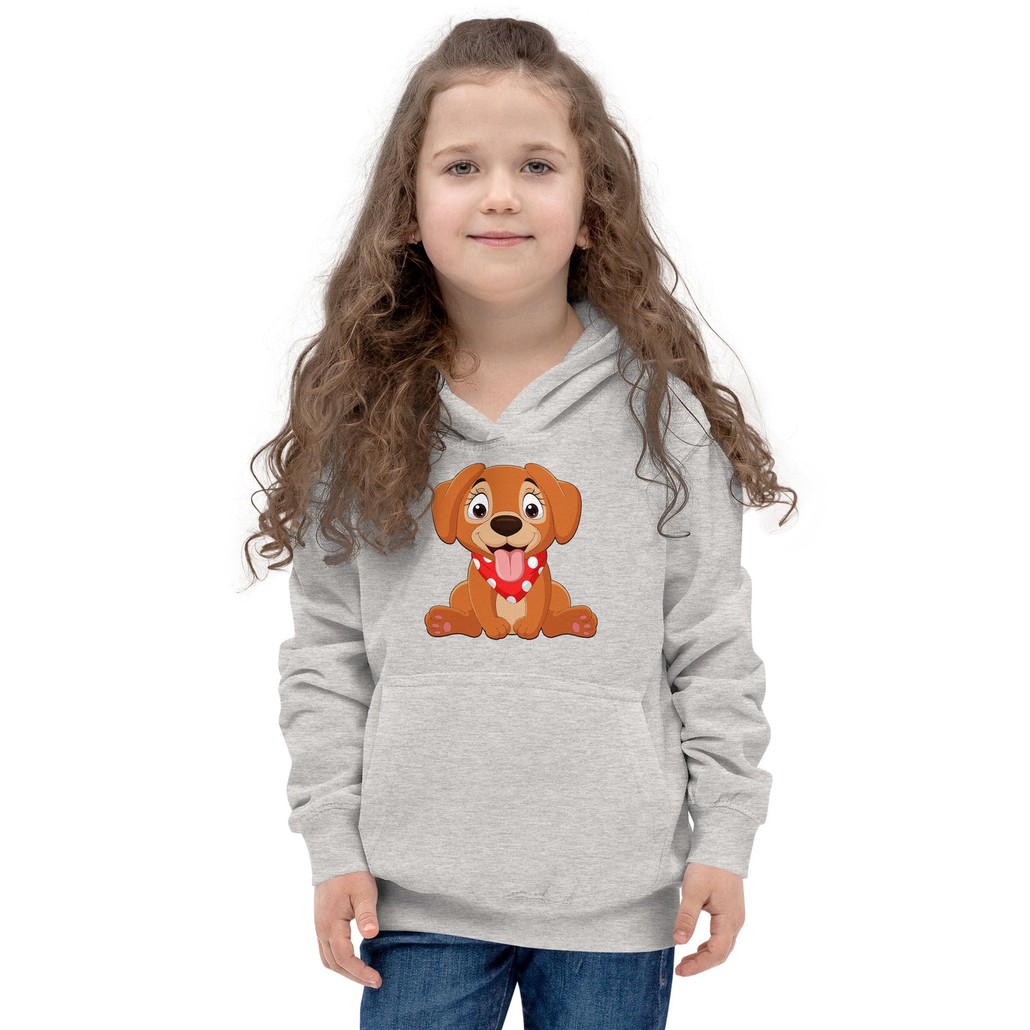 Cute Baby Dog Sitting Hoodie, No. 0147