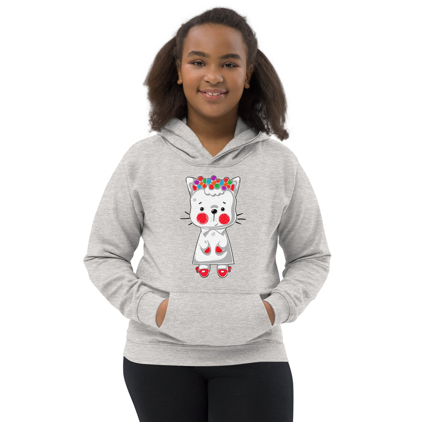 Cute Baby Kitty Cat Hoodie, No. 0276