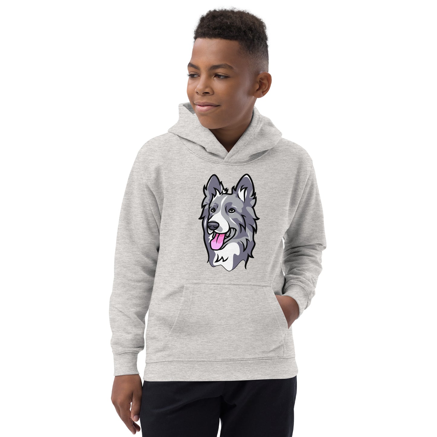 Border Collie Dog Hoodie, No. 0106