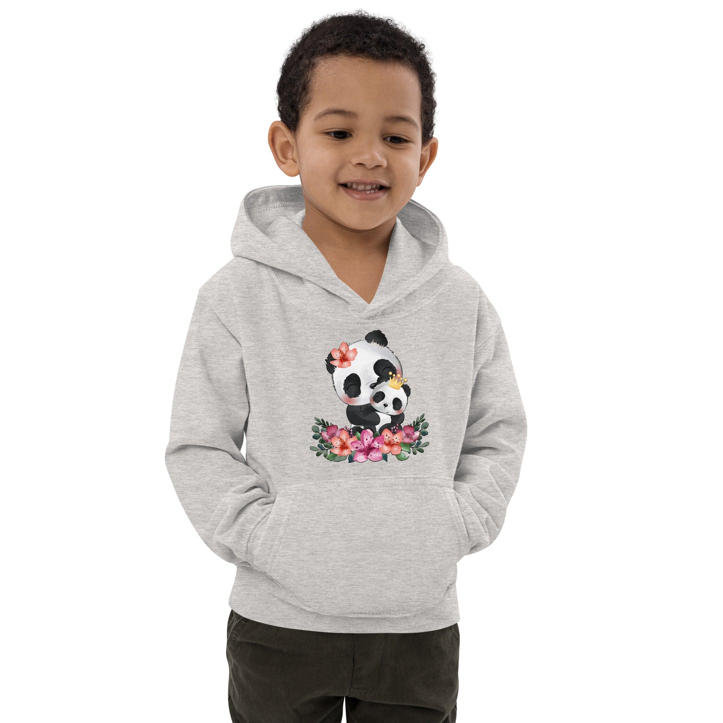 Cool Panda Mom and Baby Hoodie, No. 0070