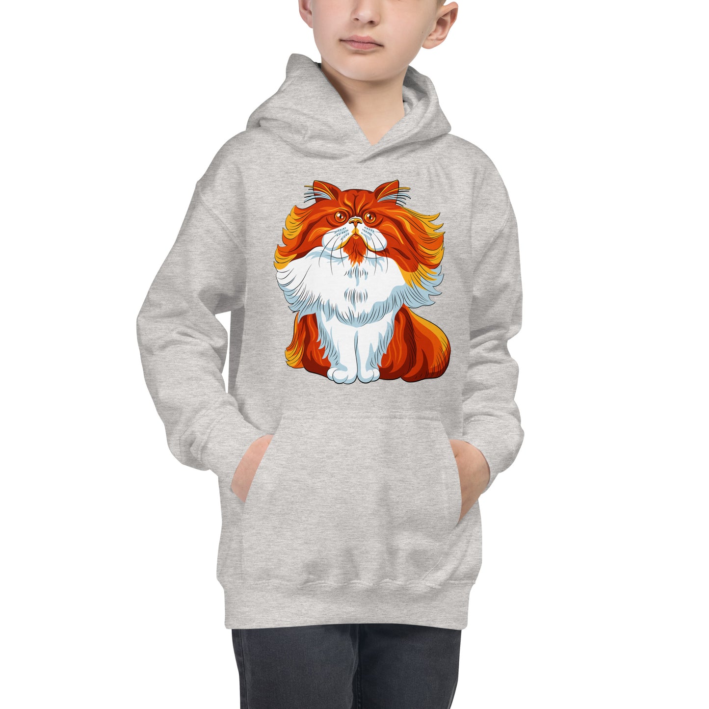 Cool Persian Cat Hoodie, No. 0132