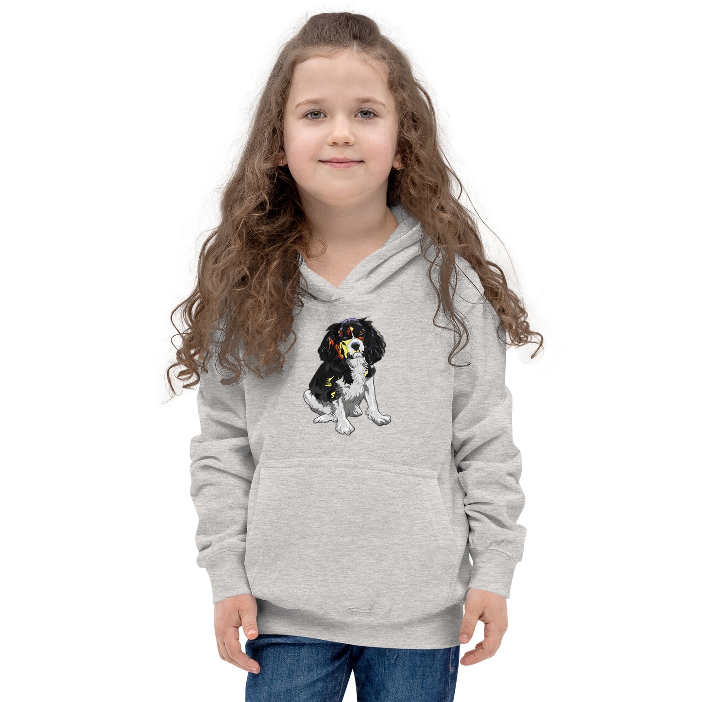 Cool Cavalier King Charles Spaniel Dog Hoodie, No. 0122