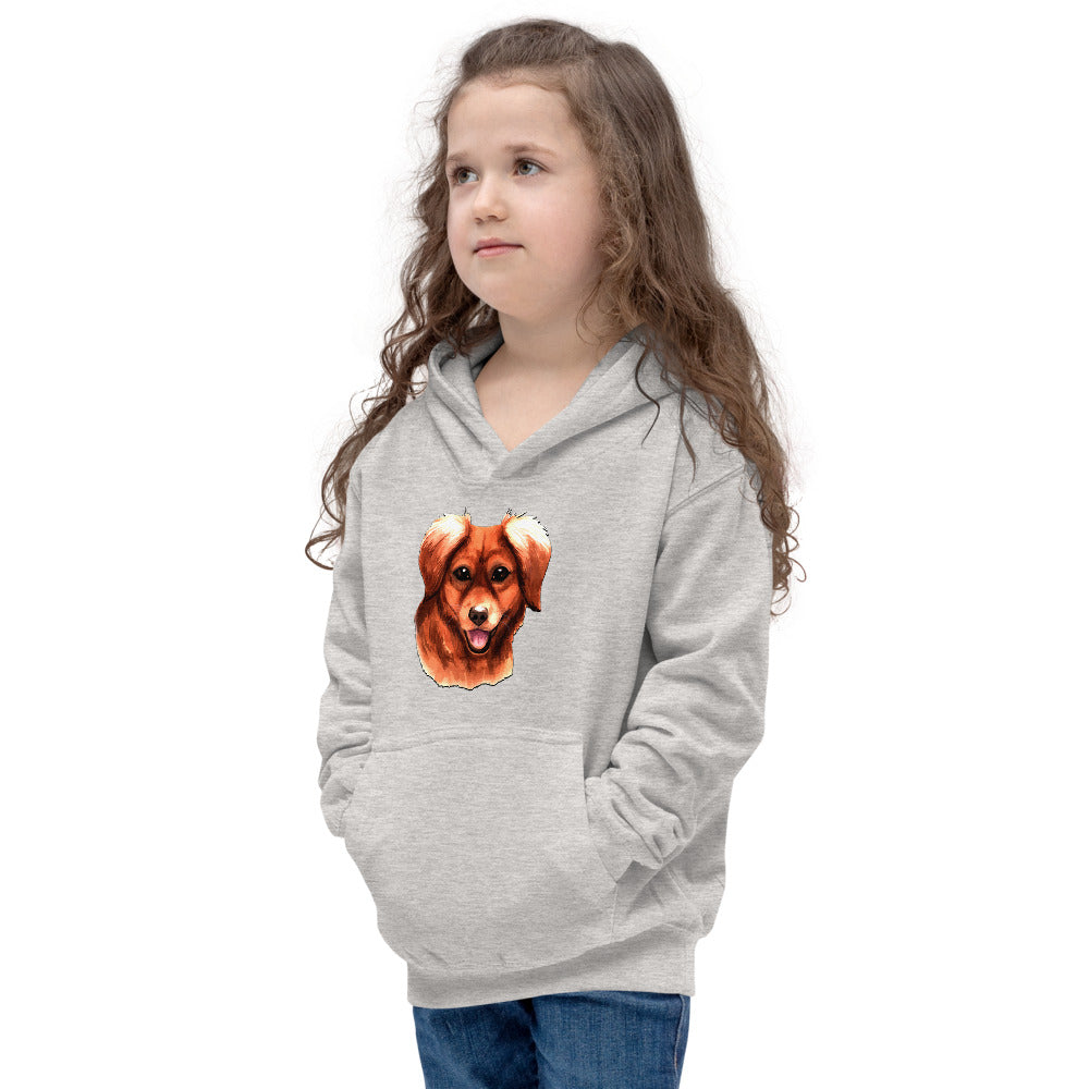 Cool Dog Portrait, Hoodies, No. 0576