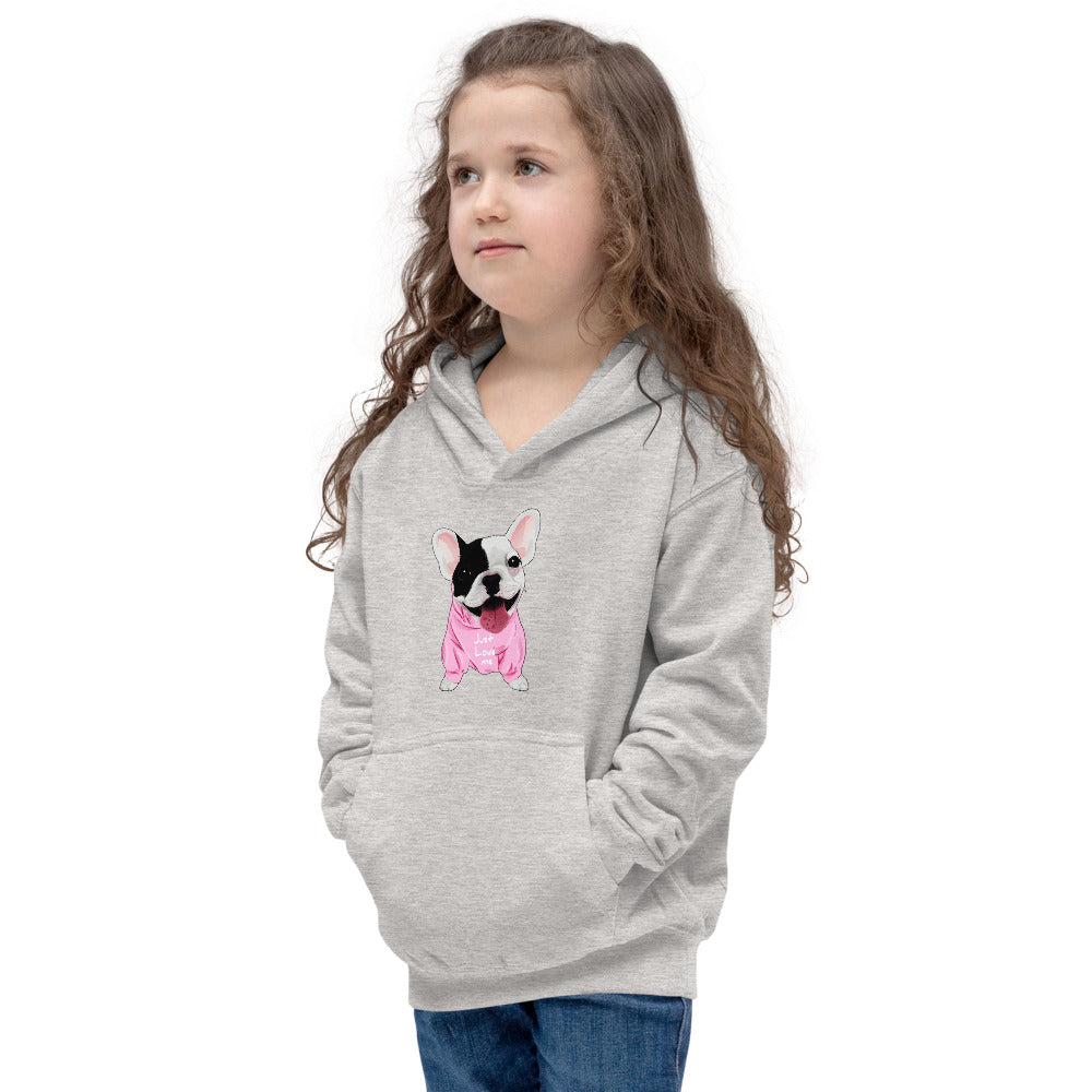 Just Love Me Cute French Bulldog Puppy, Hoodies, No. 0461