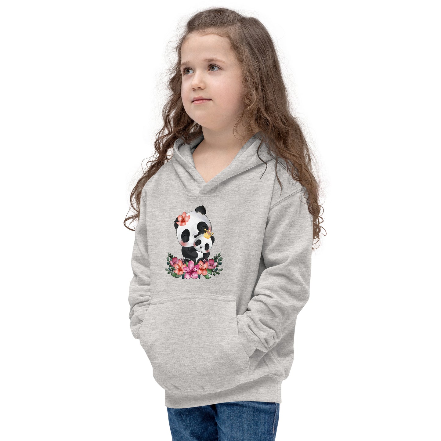 Cool Panda Mom and Baby Hoodie, No. 0070