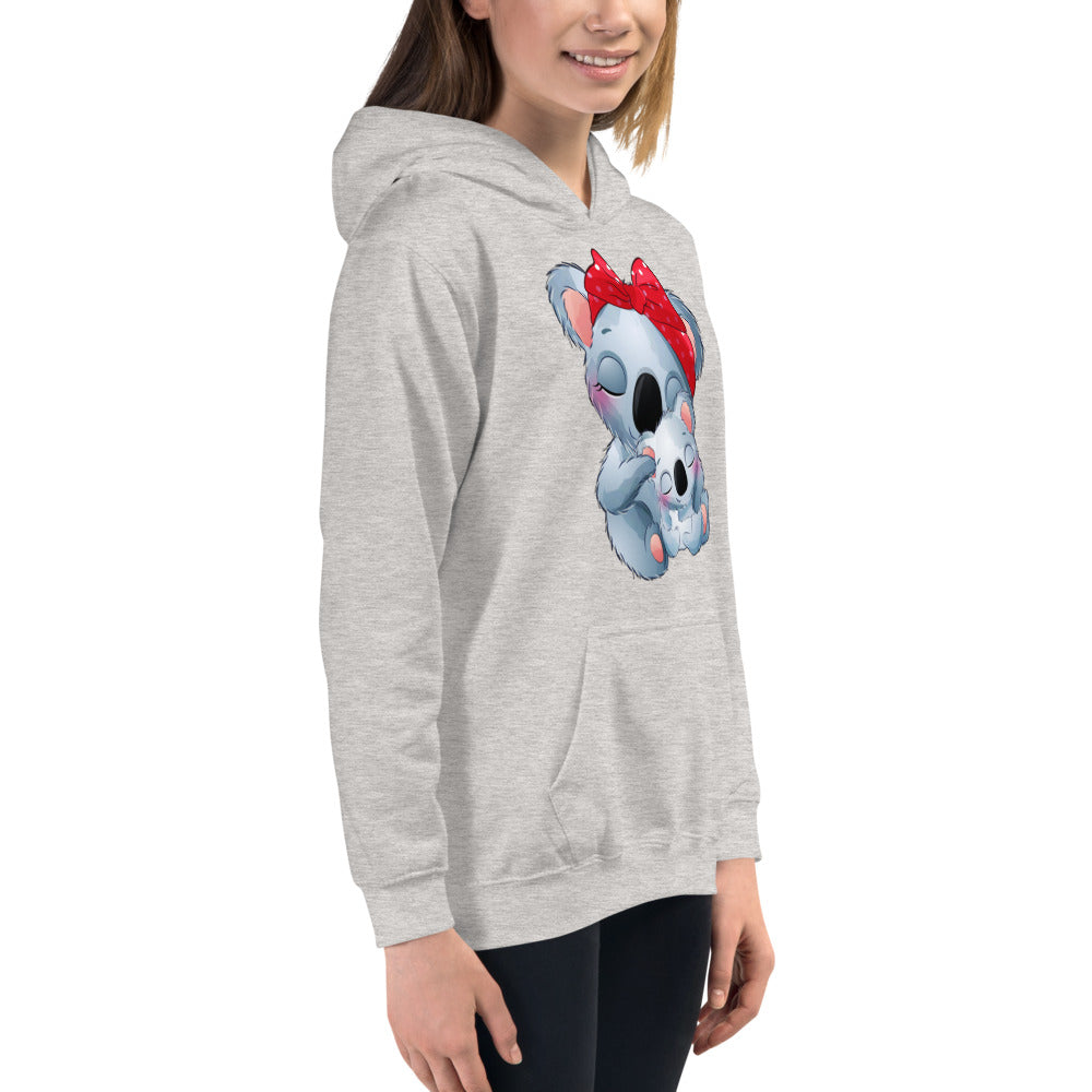 Koala Mother and Baby, Hoodies, No. 0025